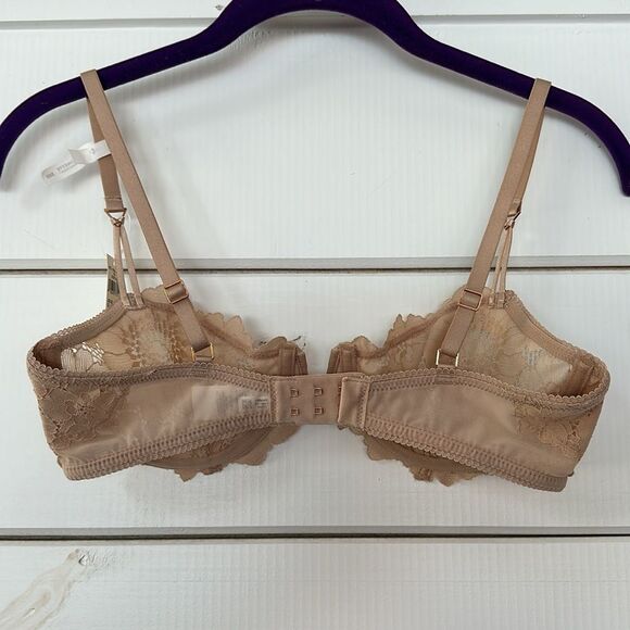 Aerie Real Power Poppy Lace Unlined Bra - Picture 8 of 12